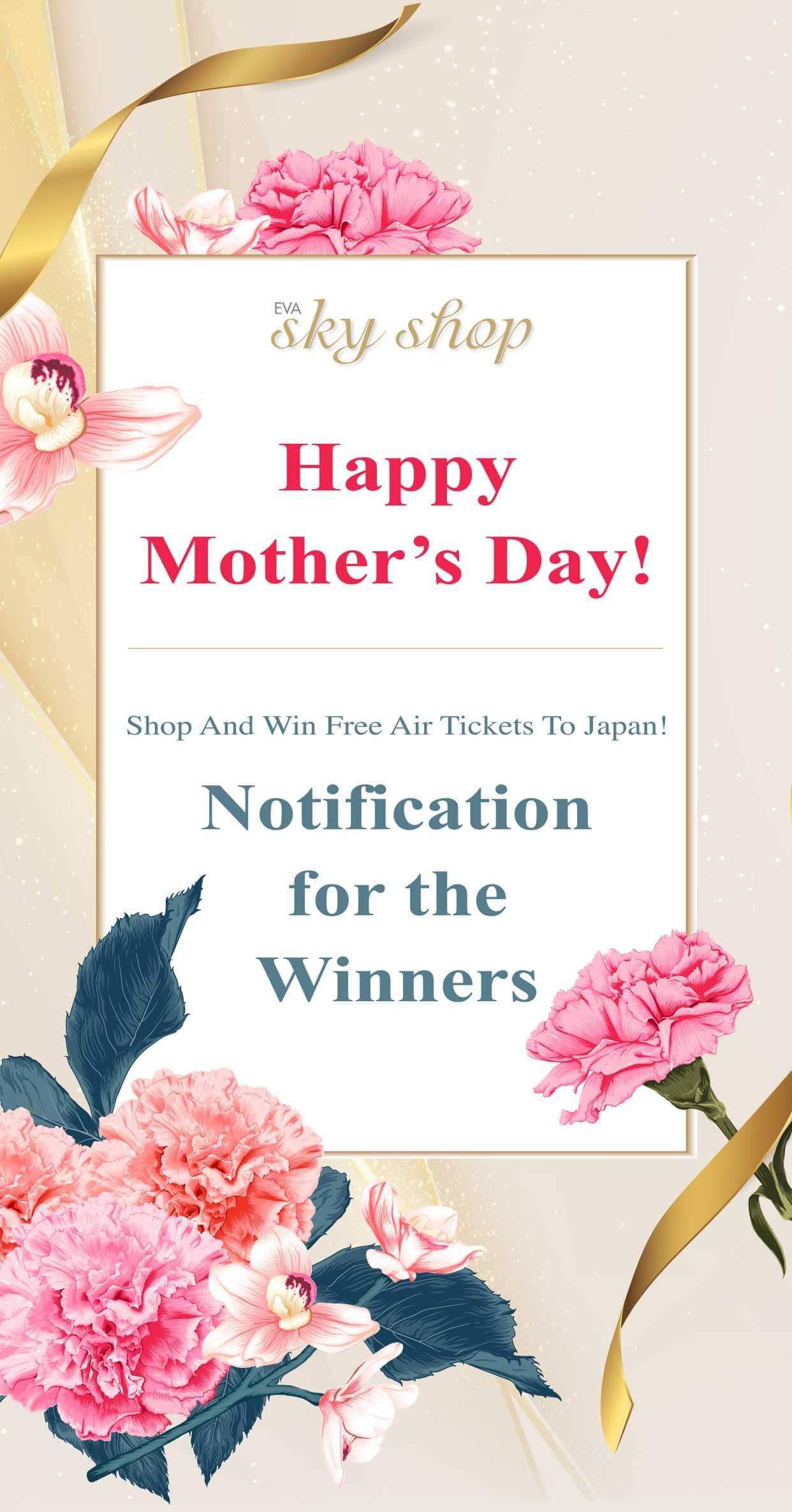 Notification for the Winners
